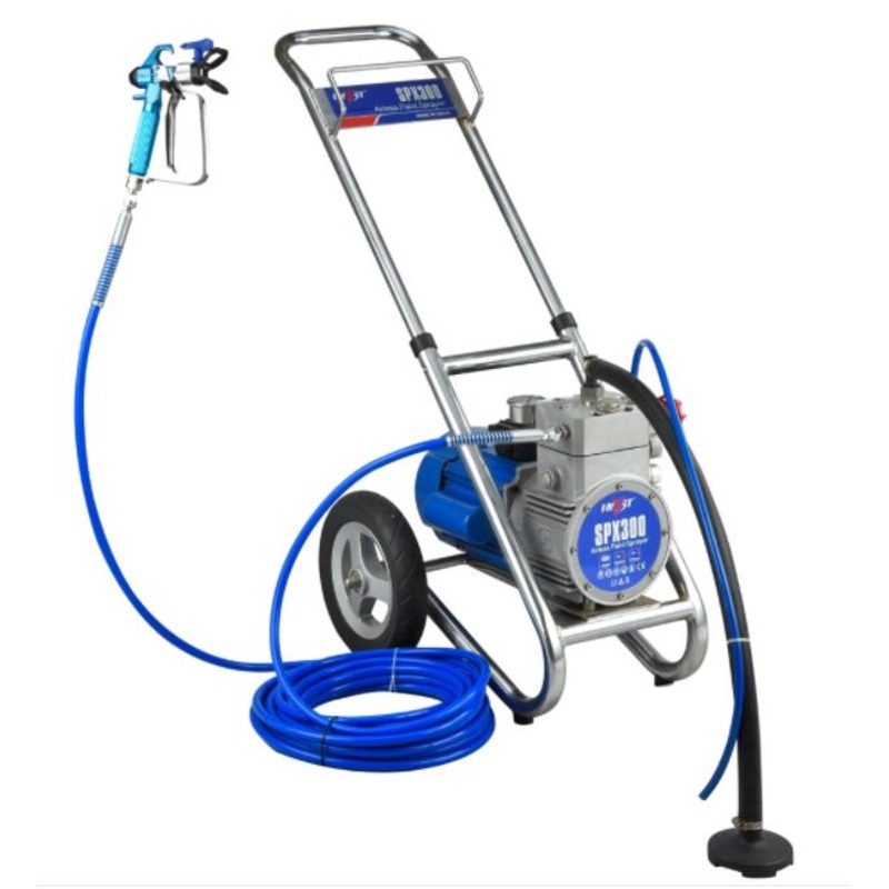 230V Airless Paint Sprayer 1500W Come With 15M 1/4″ Pressure Hose,Spray Gun, Suction Tube  | Model : AS-SPX300