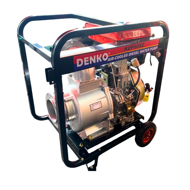 Denko Diesel Water Pump 6″ C/W NS40 Battery | Model: KDP60XE