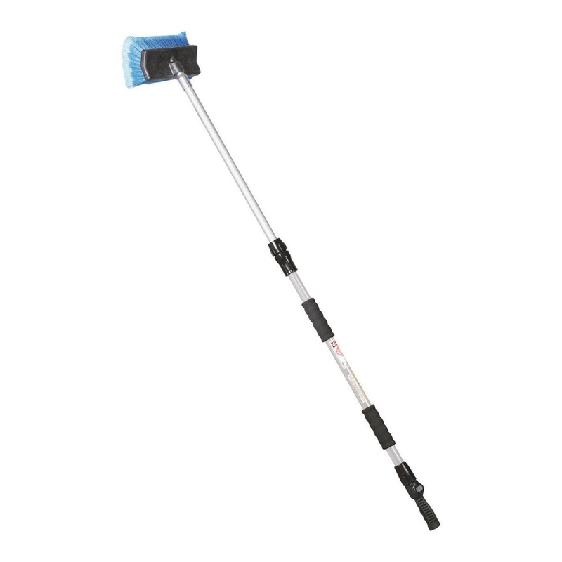 Instant On/Off Telescoping Flow-Thru Brush