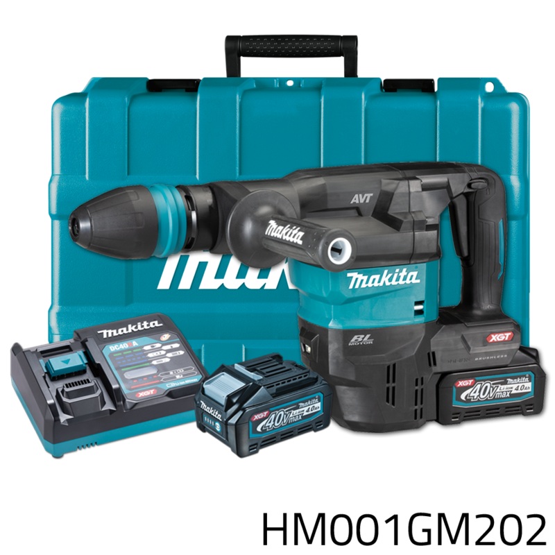 Makita HM001GM202 40V Cordless Brushless Demolition Hammer (XGT Series)