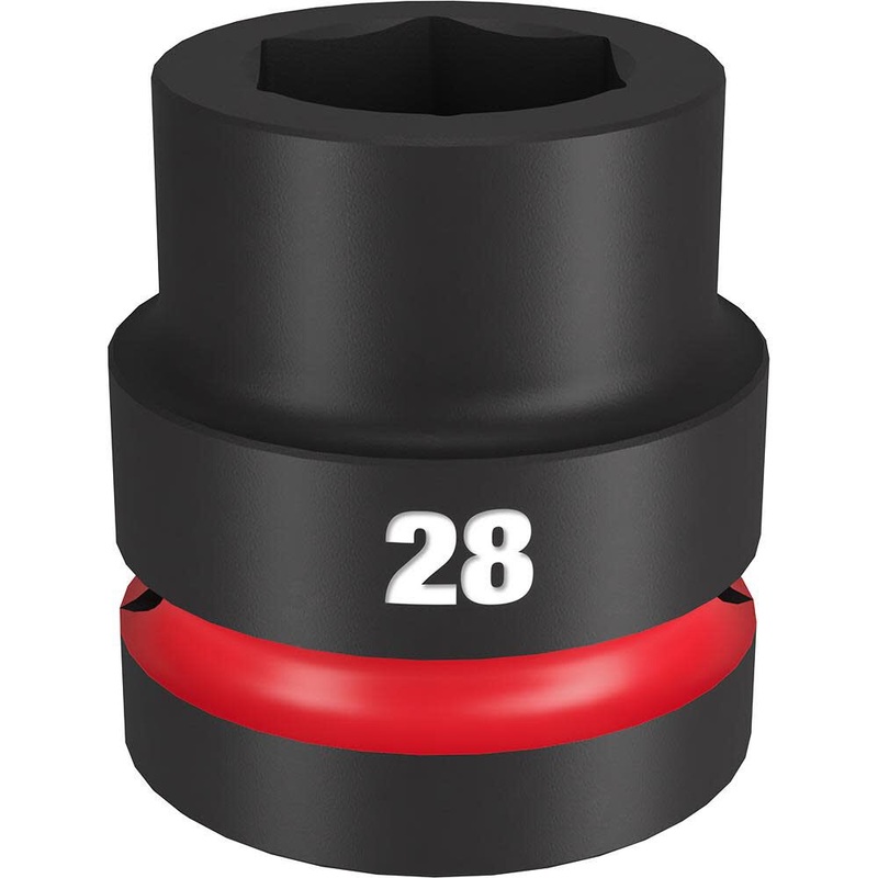 Milwaukee Impact Socket 1in Drive 28mm Standard 6 Point