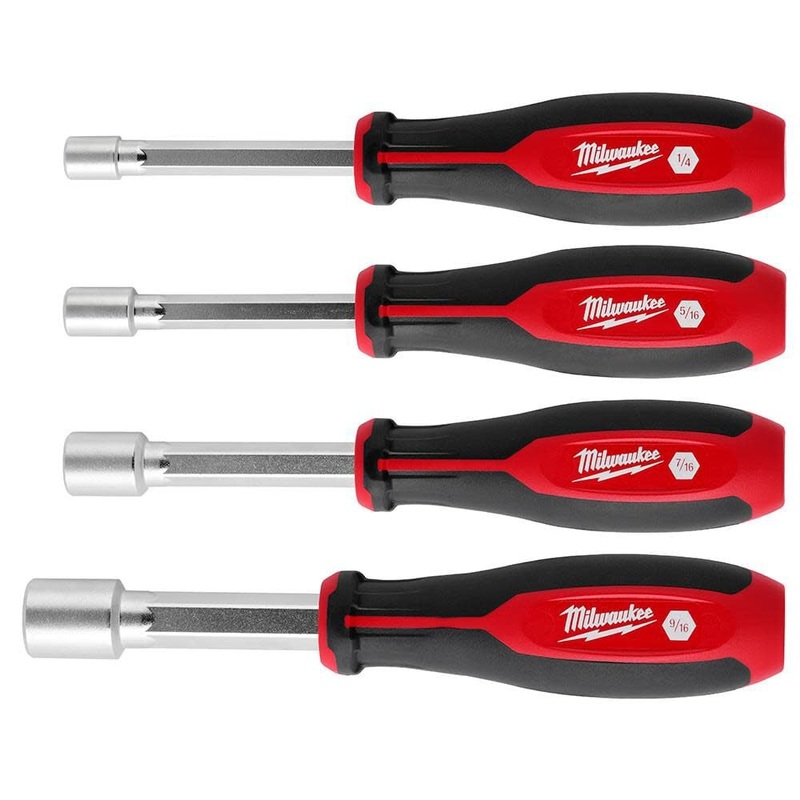 Milwaukee SAE HollowCore Nut Driver Set 4pc
