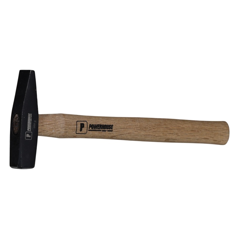 POWERHOUSE MACHINIST HAMMER W/ WOODEN HANDLE 300g