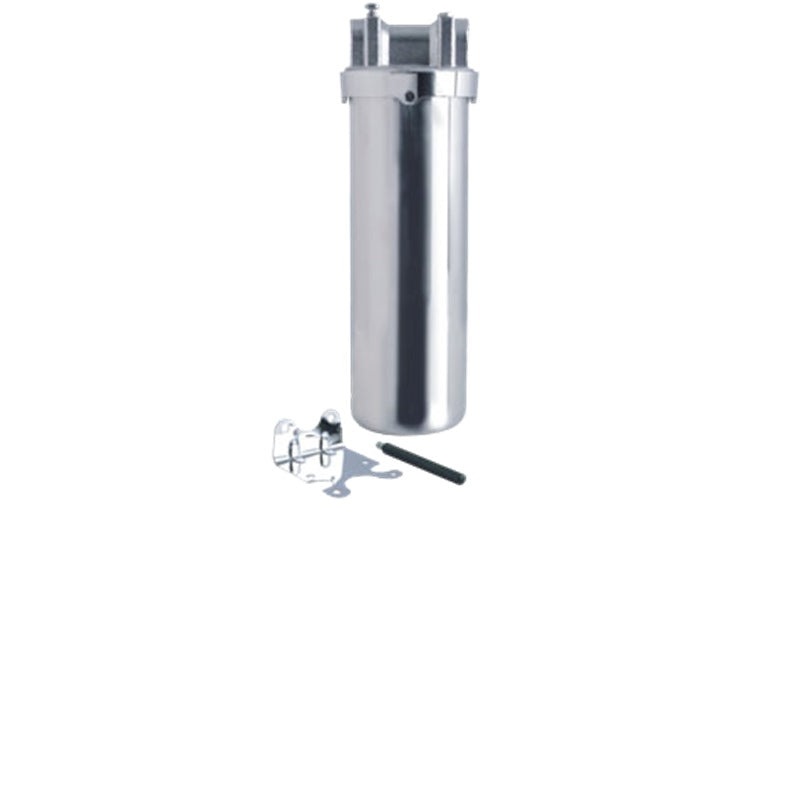 Showy 10″ Stainless Steel Water Filter With Bracket & Opener (1/2″ Thread Brass Head) – 2824 | Model : SHOWY-2824