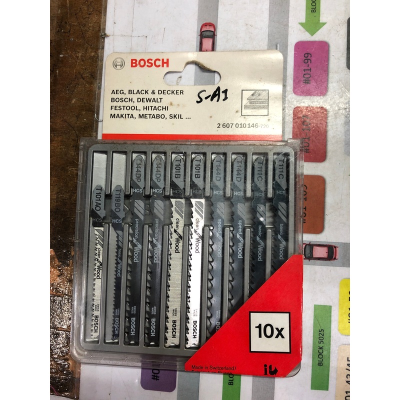 BOSCH Jig Saw Blade Set | Model : B*2607010146