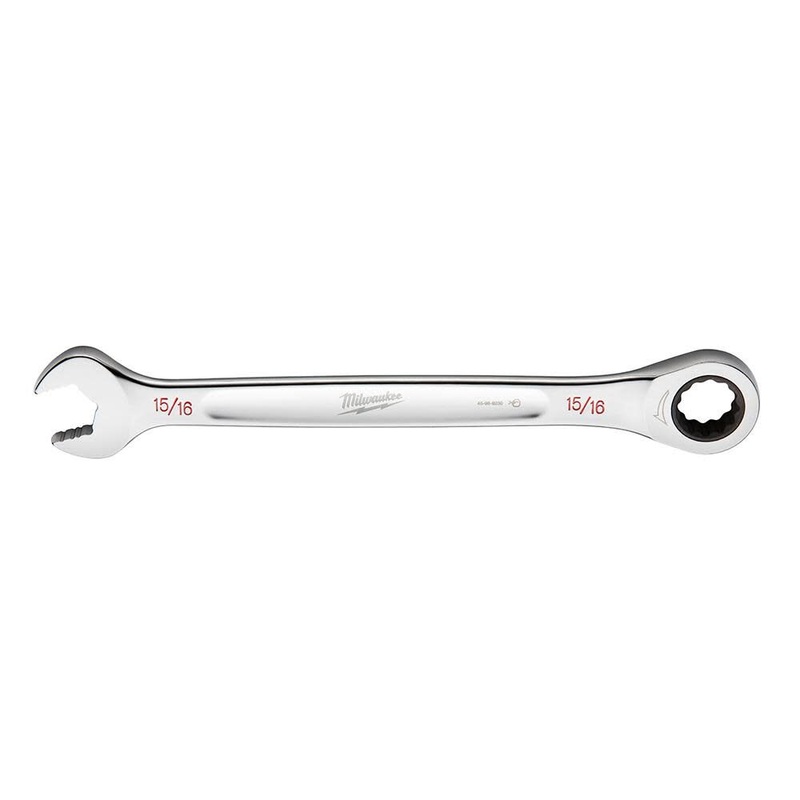 Milwaukee 15/16 in. SAE Ratcheting Combination Wrench