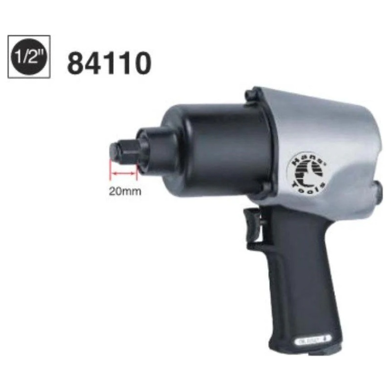 Hans 84110 Pneumatic Air Impact Wrench 1/2″ Drive