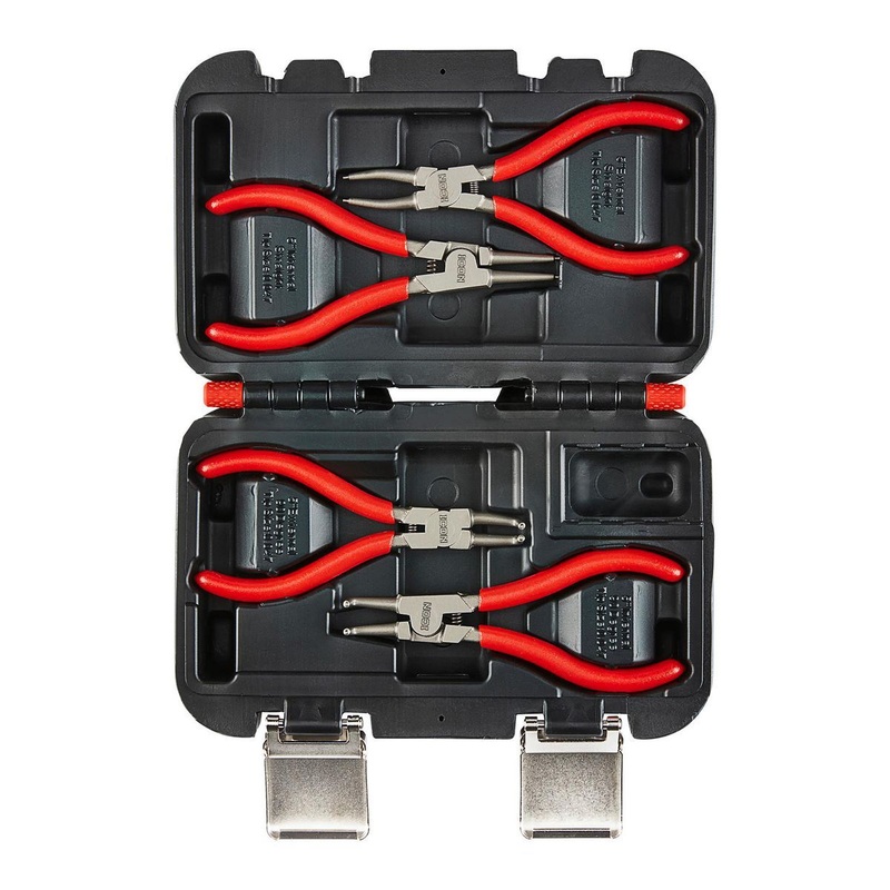 ICON 5 in. Precision Snap Ring Pliers, 4 Piece