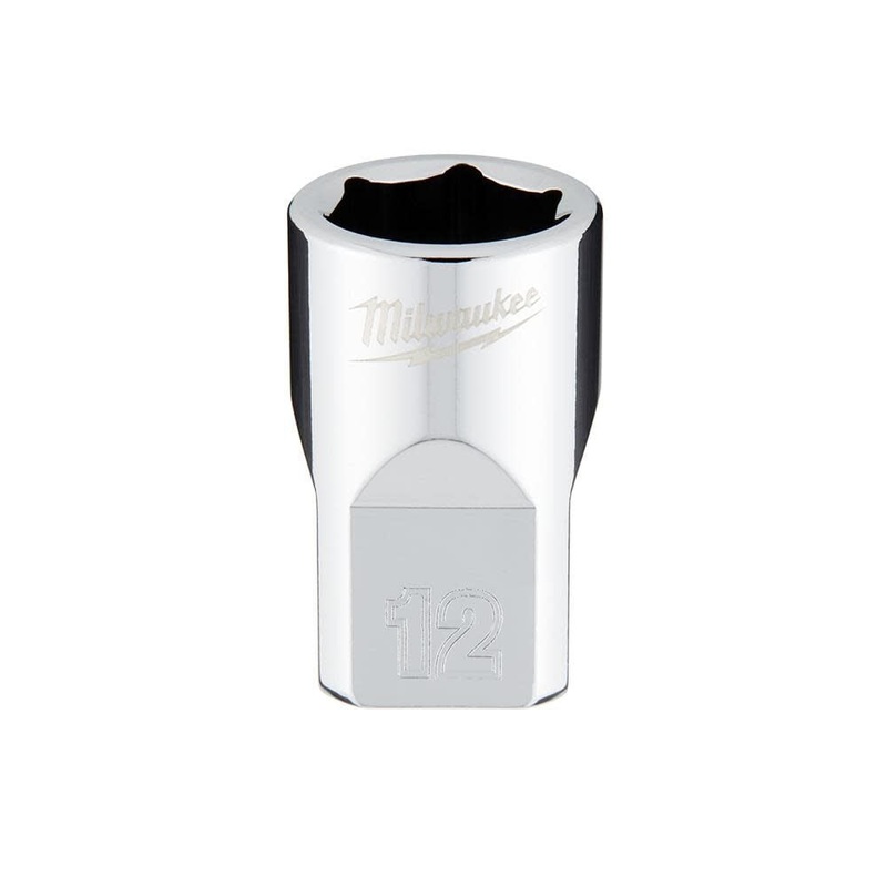 Milwaukee 3/8 in. Drive 12mm Metric 6-Point Socket