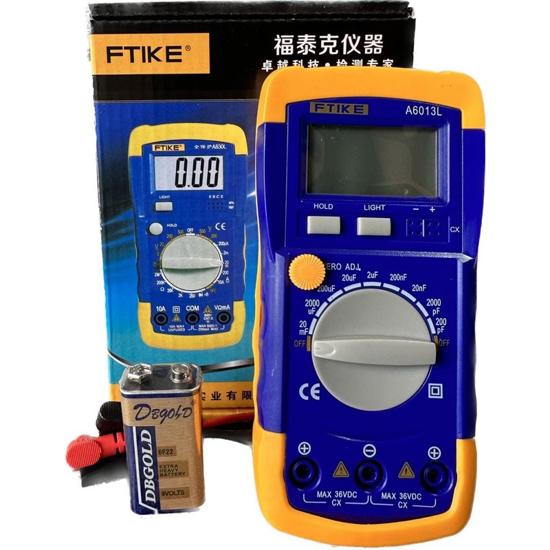 FTIKE Capacitor Tester | Model : METER-A6013L