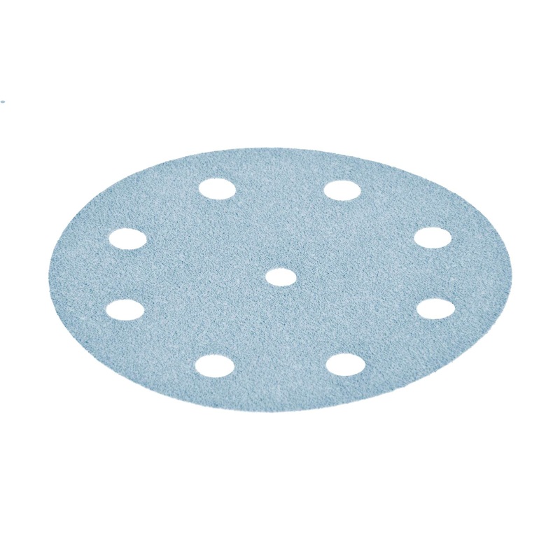 Granat Abrasive Disc 125mm 9 Hole P80 – 10 Pack