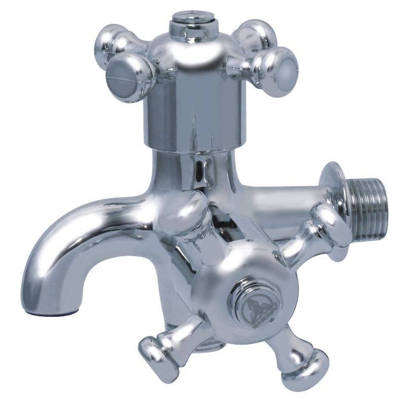 Showy X Knob 2 Way Tap (for Toilet / Bathroom) | Model : SHOWY-2555TC
