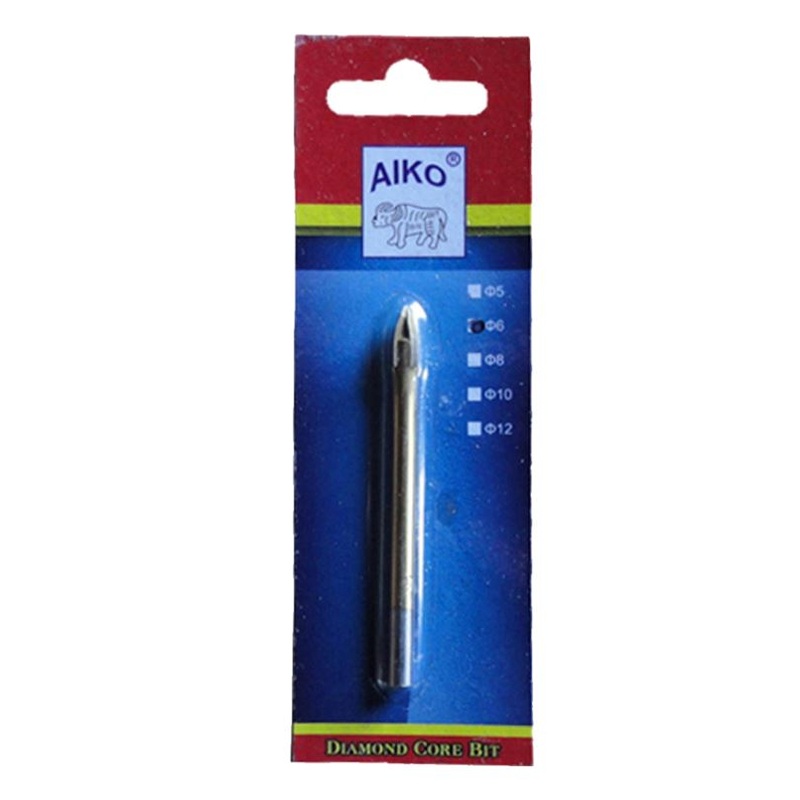 Aiko 8MM Glass & Tile Bits (Cross) | Model : GNT-A08