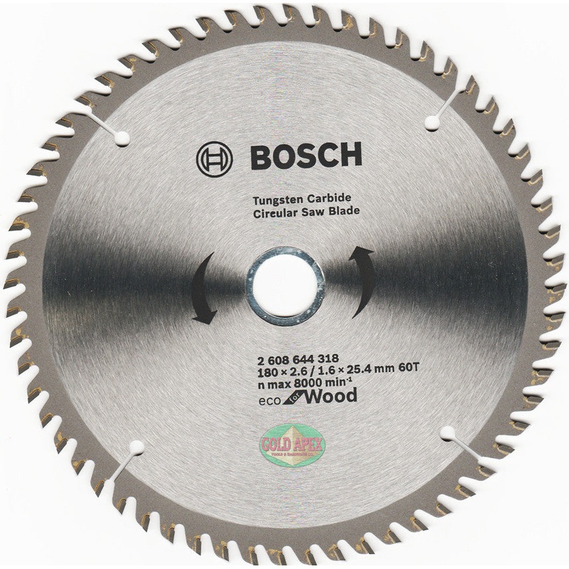 Bosch ECO Circular Saw Blade 7″x60T
