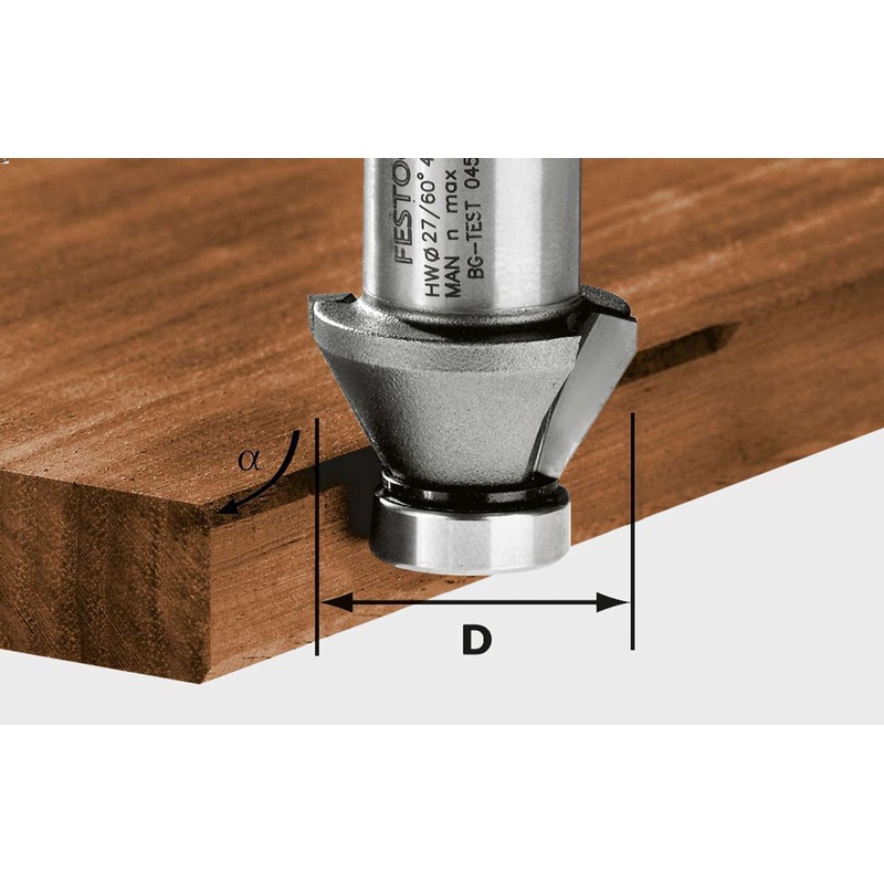 Chamfer Cutter HW D27 A45 OFK