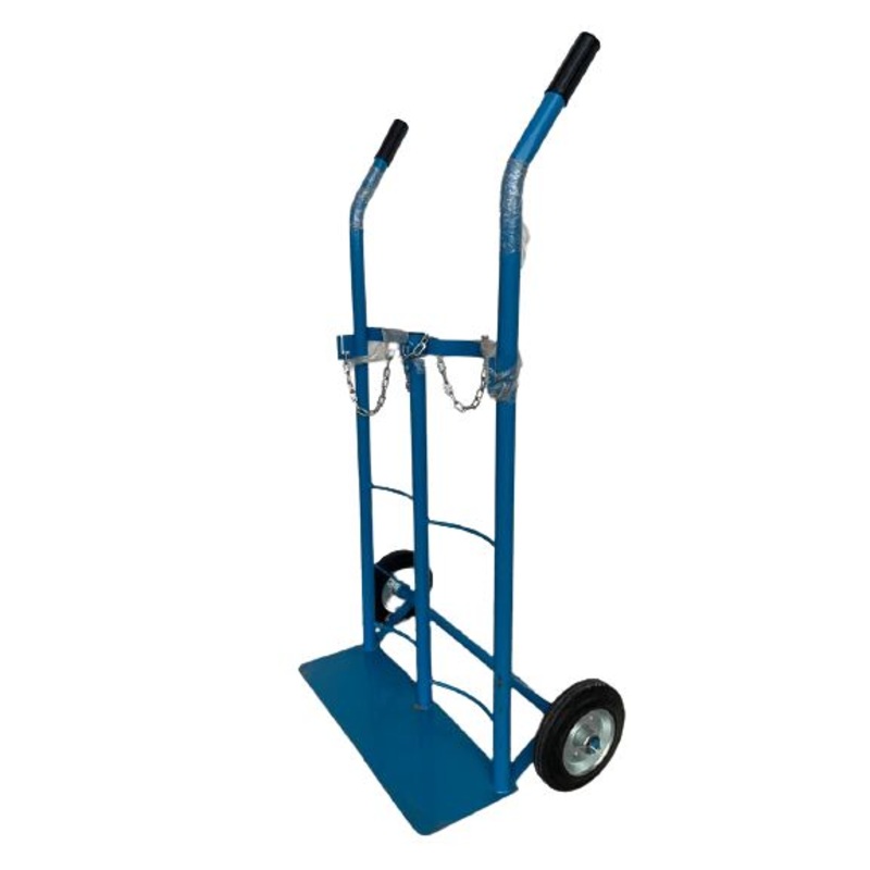 DF Double Gas Cylinder Trolley (Blue) | Model : TRL-DF2