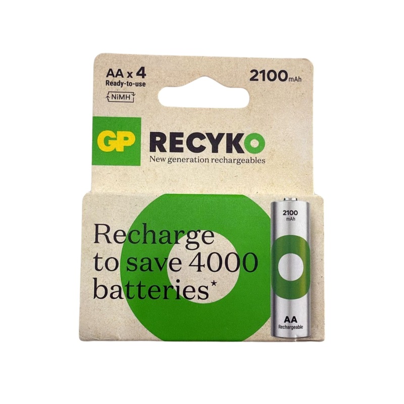GP Recyko AA Rechargeable Battery | Model : BAT-GP2100MA