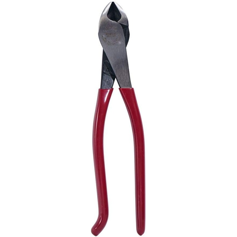 Klein Tools 9″ High-Leverage Diagonal Cutting Pliers – Red