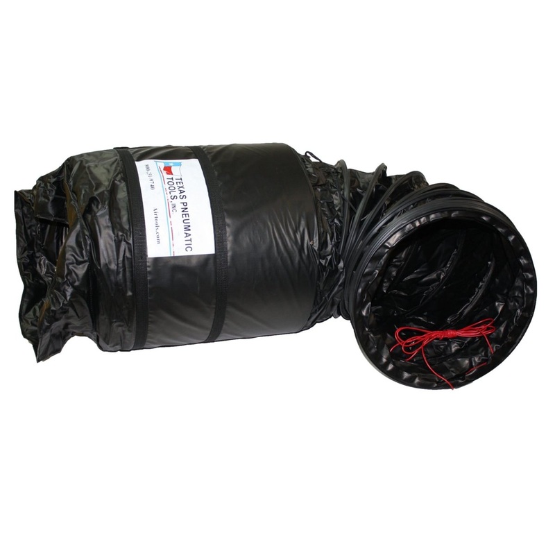 TX-SAC-N-GO-16-C – 16″ Electrically Conductive Ducting w/ Attached Storage Bag