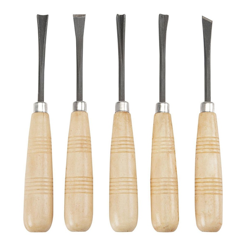 WINDSOR DESIGN Woodcarving Chisel Set, 5 Piece