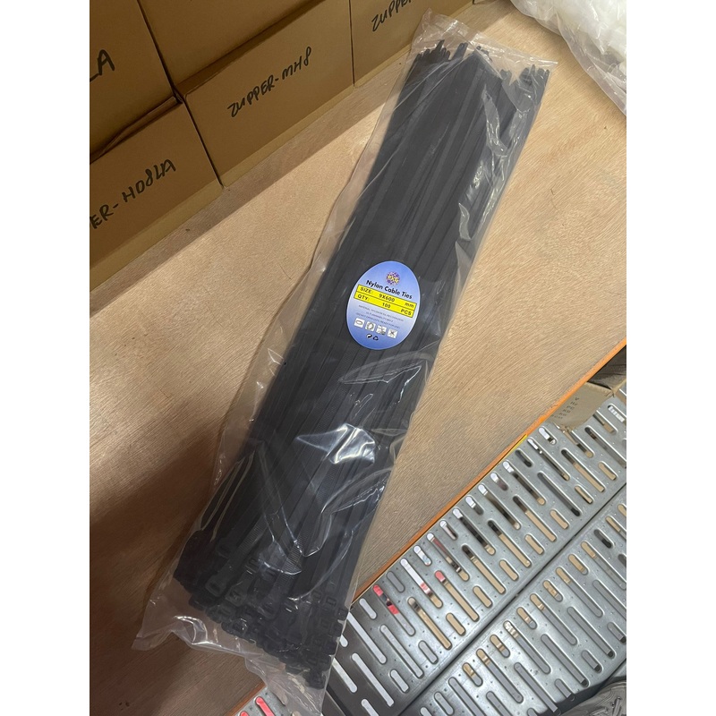Black Cable Tie 24″X9.0mm | Model : CTB-2490