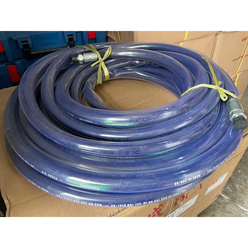 Pressure Hose With Rubber Insulation 2 X 3/8″ Male (Not Include Coupling) | Model : HOSE- 10M