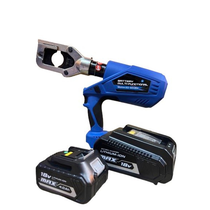 Aiko Battery Multi Functional Tools (Cable Cutter, Cable Clamper & Hole Puncher) | Model : ED-60UNV