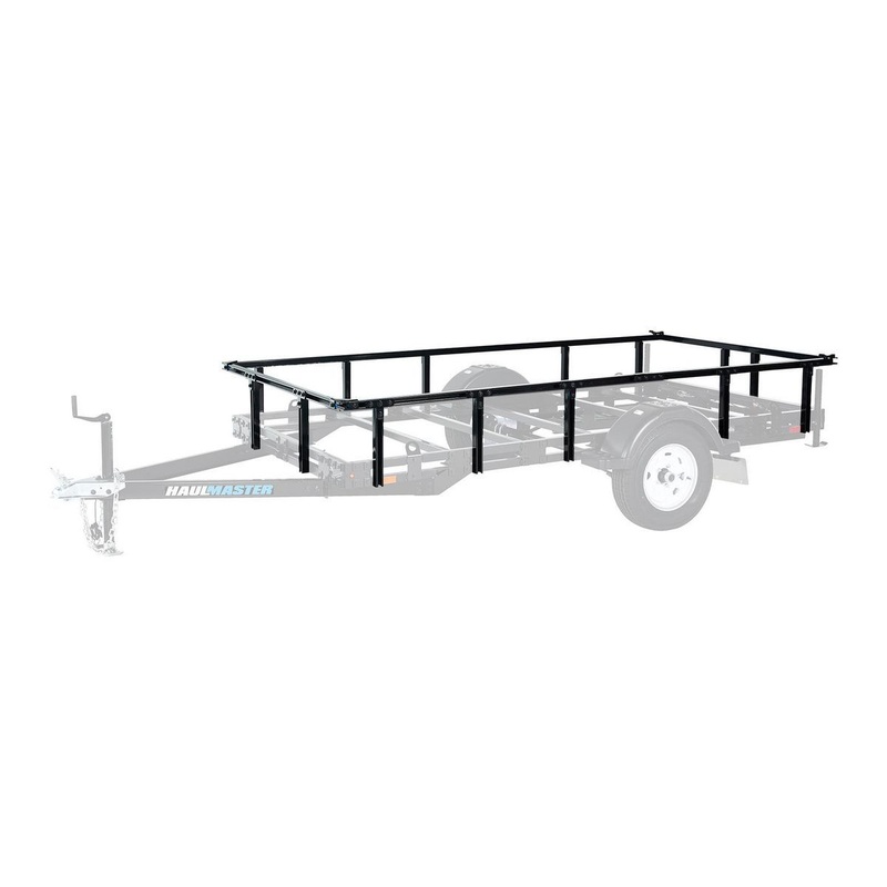 HAUL-MASTER 5 ft. x 10 ft. Custom Modular Utility Trailer Top Rail System