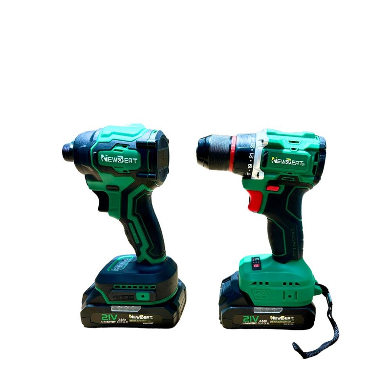 Newbeat 21V Cordless Kit Set (NBT-CIS-21A-BL + NBT-CD-21C-BL) | Model : NBT-CIS-21A-BL-CB