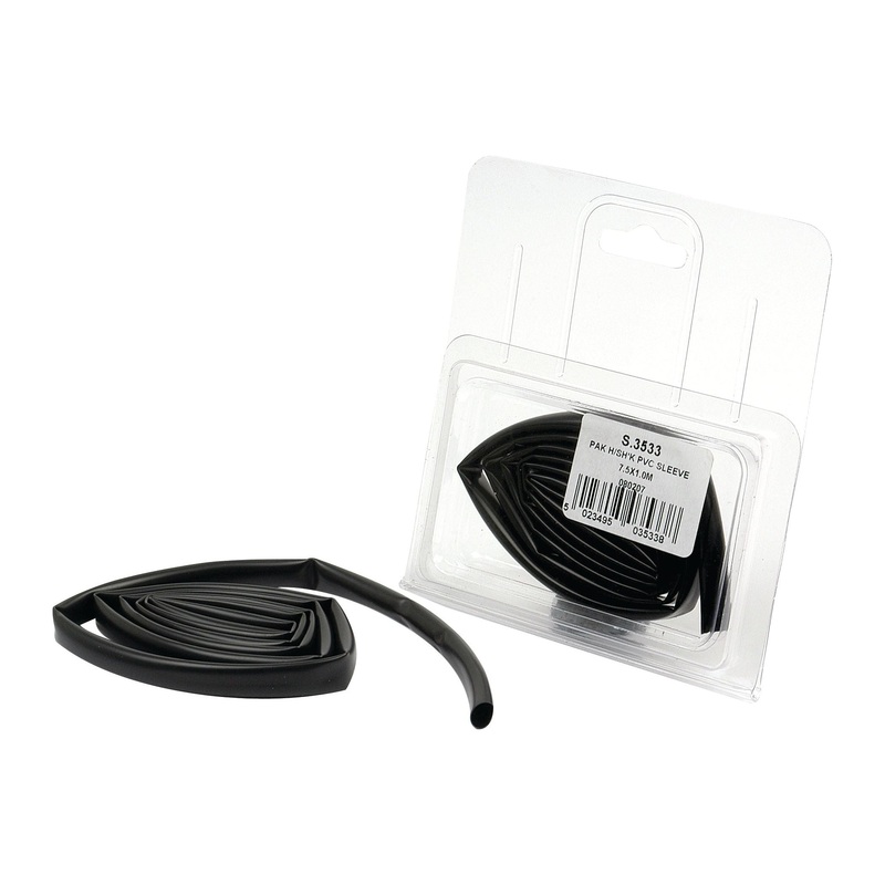 *SPECIAL PRICE* – Heat Shrink Sleeving – 7.5-3.7mm x 1M (1 pc. Agripak) | Sparex Part No.S.3533