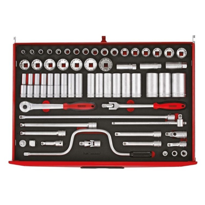 Teng Socket Set 1/2″ Drive 63pcs – 12pt