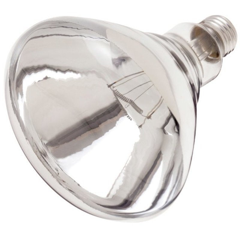 250W R40 Incandescent Lamp, Clear Heat By Satco S4885