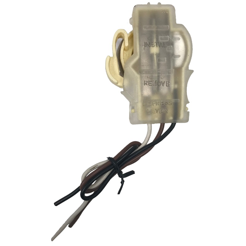 (2) Tail Light Socket Standard S-507 Lamp Pigtail Repair Assembly