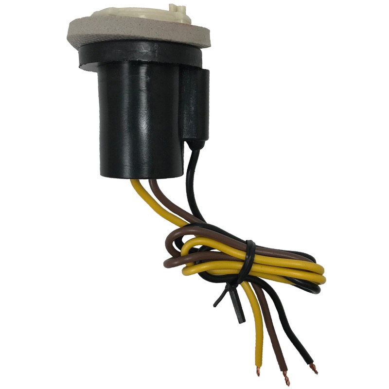 (2) Turn Signal Light Socket Standard S-77 Lamp Pigtail Repair Assembly