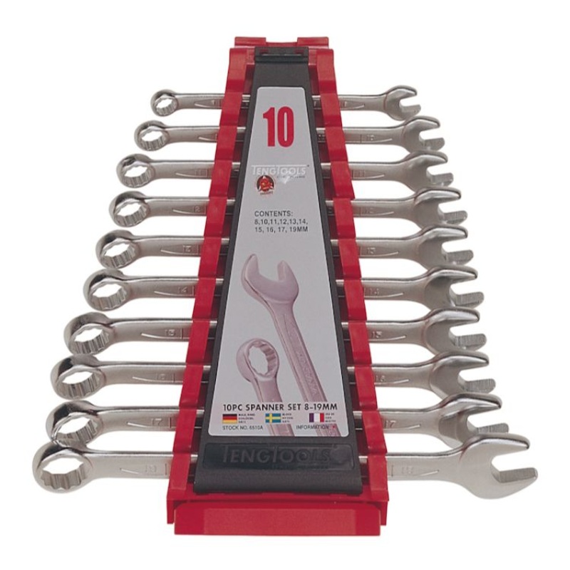 Teng Combination Spanner Set MM 10pcs
