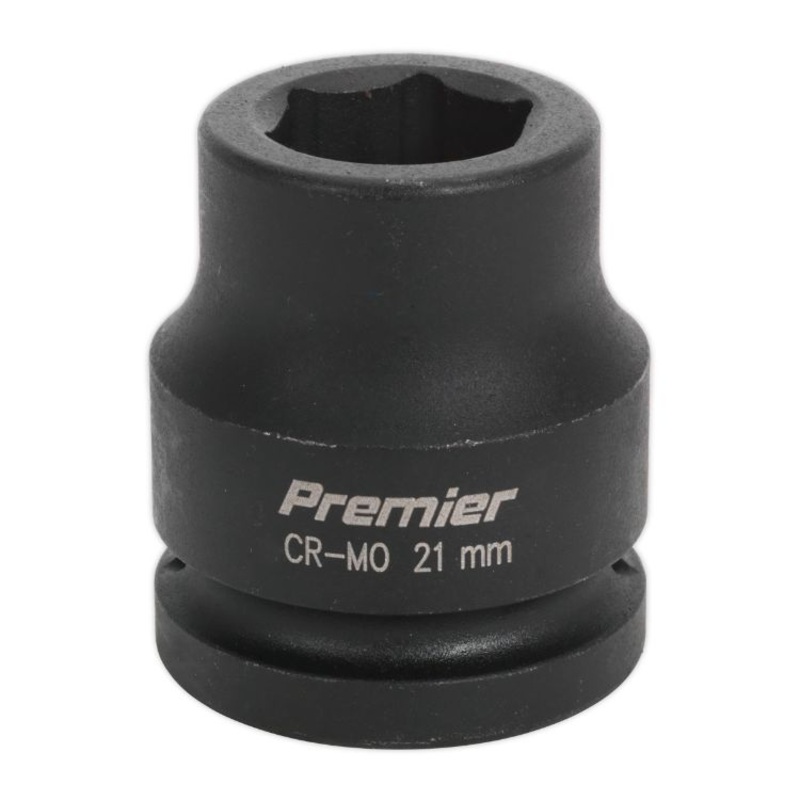 Sealey Impact Socket 21mm 3/4″ Drive (Premier) – 6pt