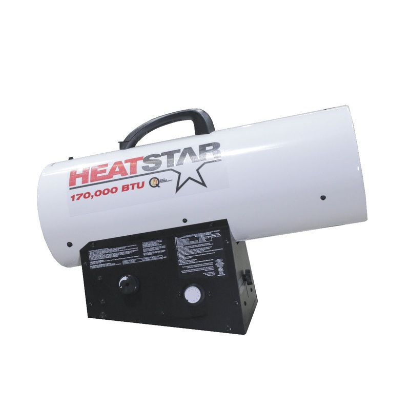 170,000 BTU Forced Air Propane Heater