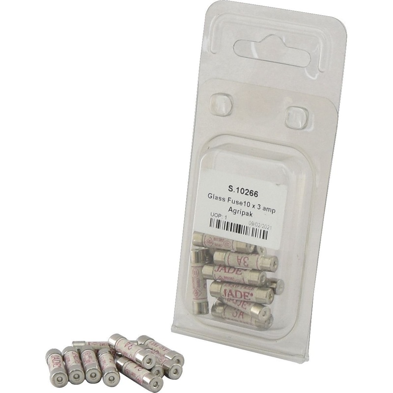*SPECIAL PRICE* – Domestic Fuse, 3.0 Amps, 240V, 10 pcs. Agripak Part No.S.10266