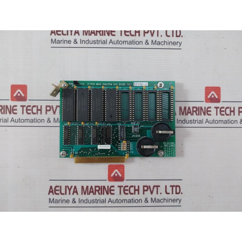 Zetron 702-9386B.2 M640 Ram/Rom Disk Pcb Board 1-v0