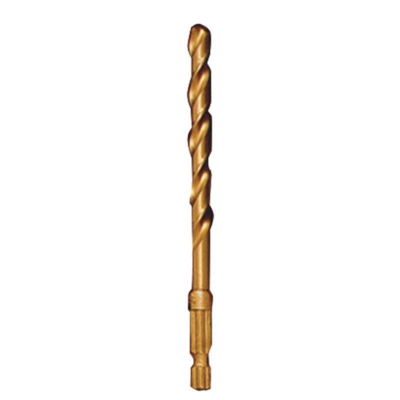1/4″ Hex Drive Quick-Disconnect Titanium-Nitride Coated Drill Bit 7/32″