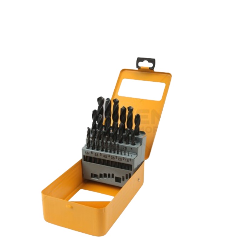 25PCS HSS TWIST DRILL BIT SET