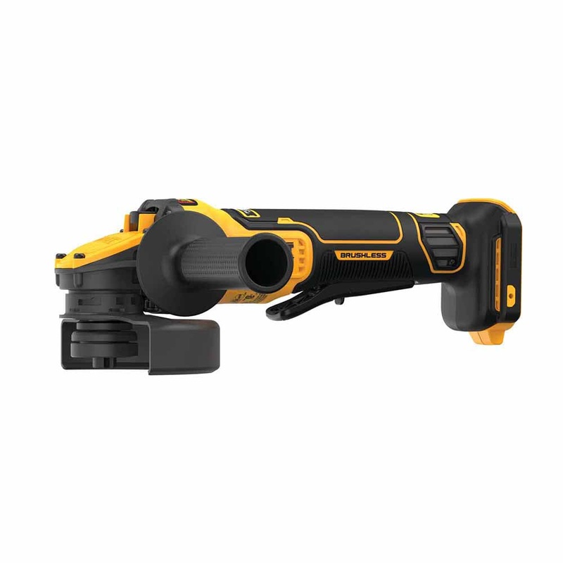 DeWalt DCG416B 20V MAX FLEXVOLT 4-1/2″-5″ Paddle Switch Small Angle Grinder