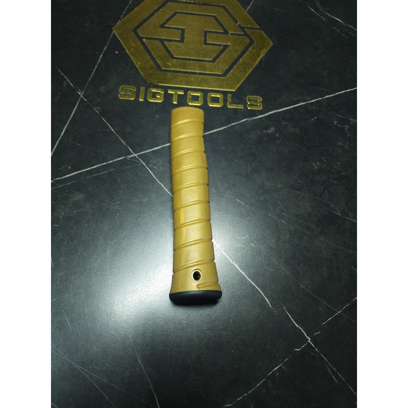 Martinez REPLACEMENT GRIP M1/M4 – GOLD OVERLAY/BLACK CAP Curved