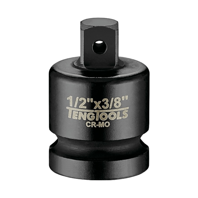 Teng Tools 1/2 Inch Female To 3/8 Inch Male DIN Chrome Molybdenum 1/2 Inch Drive Impact Adapter | Mechanic Tool | Hand Tool – 920036N