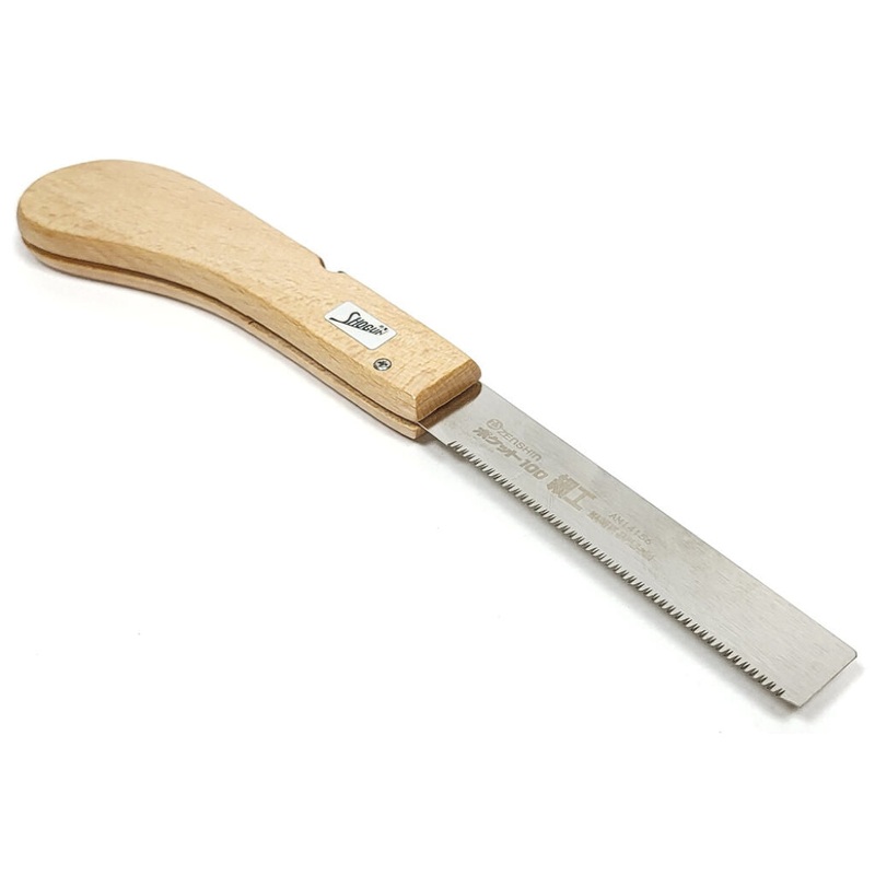 Shogun | Japanese Flush Cut Pull Saw 100mm Length Folding Design