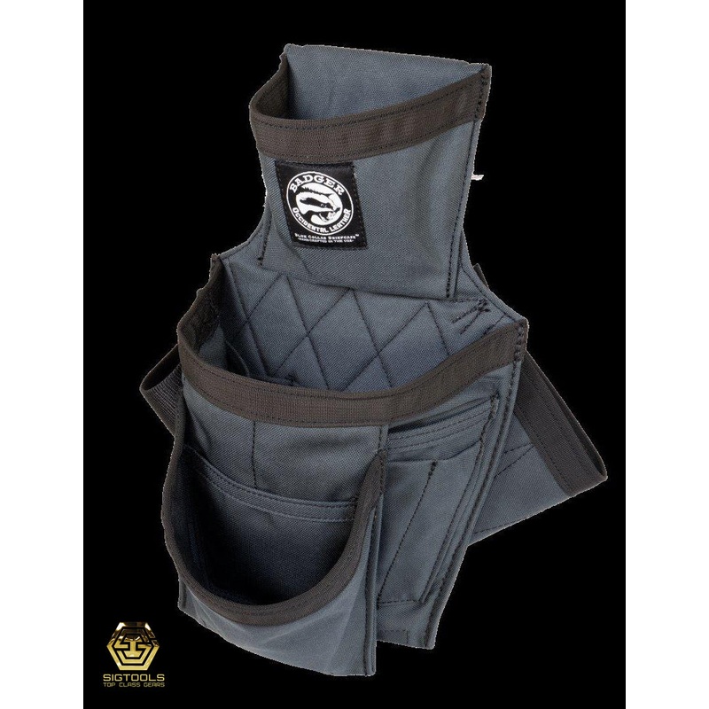 [Badger] Left Hand Carpenter-Set Pouch Only Tool Bag Gunmetal Grey