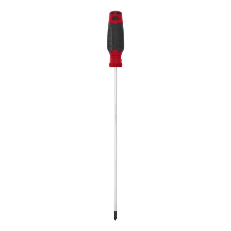 Mac-Grip Long Phillips Screwdriver #2-Phillips x 12″ – Red
