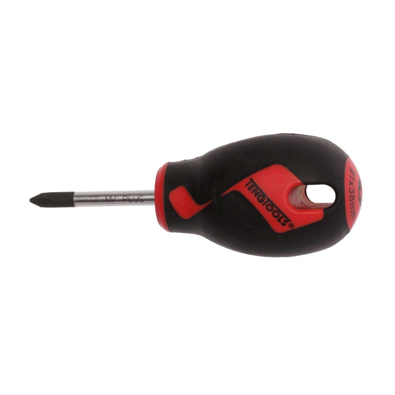 Teng Tools PH1 x 1.5 Inch/38mm Head Phillips Screwdriver with Ergonomic, Comfortable Handle – MD947N