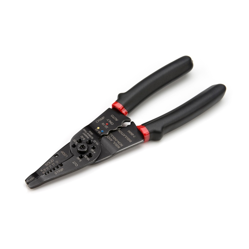Universal Wire Stripper / Cutter / Crimper, 8-Inch
