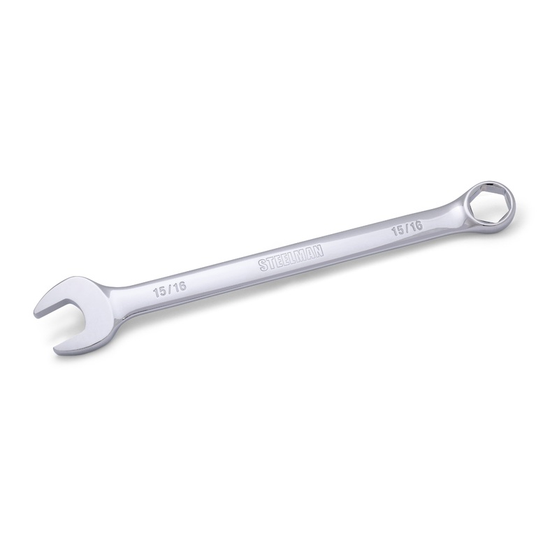 15/16-Inch Combination Wrench with 6-Point Box End